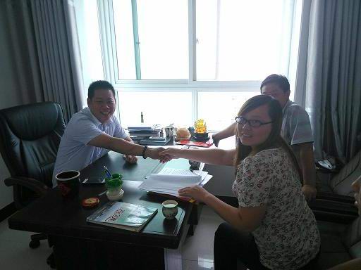 熱烈祝賀陜西寶雞李女士加盟成功！